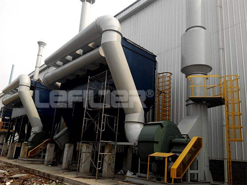 Cement plant dust collector