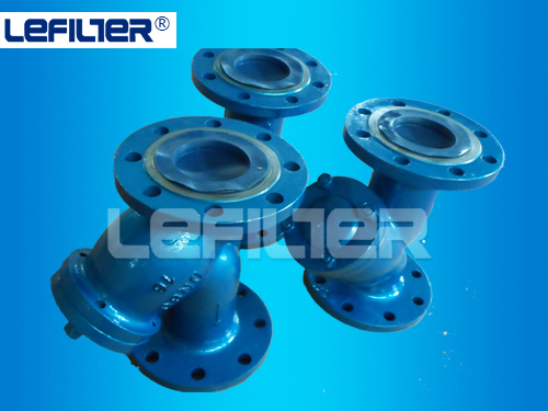 Y water filter diverter valve/basket strainer