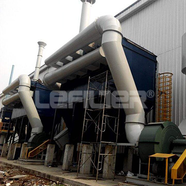 Cement plant dust collector machine