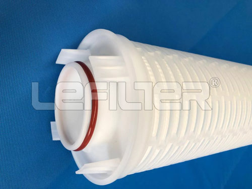large flow cartridge micro filter 100um for water treatment