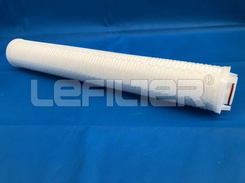 PP Polypropylene Large Flow Water Microporous Pleated Filter
