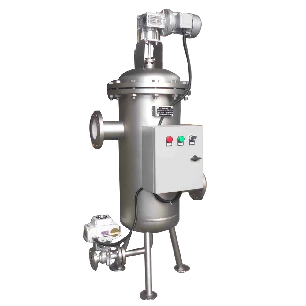 304 automatic cleaning water filter machine