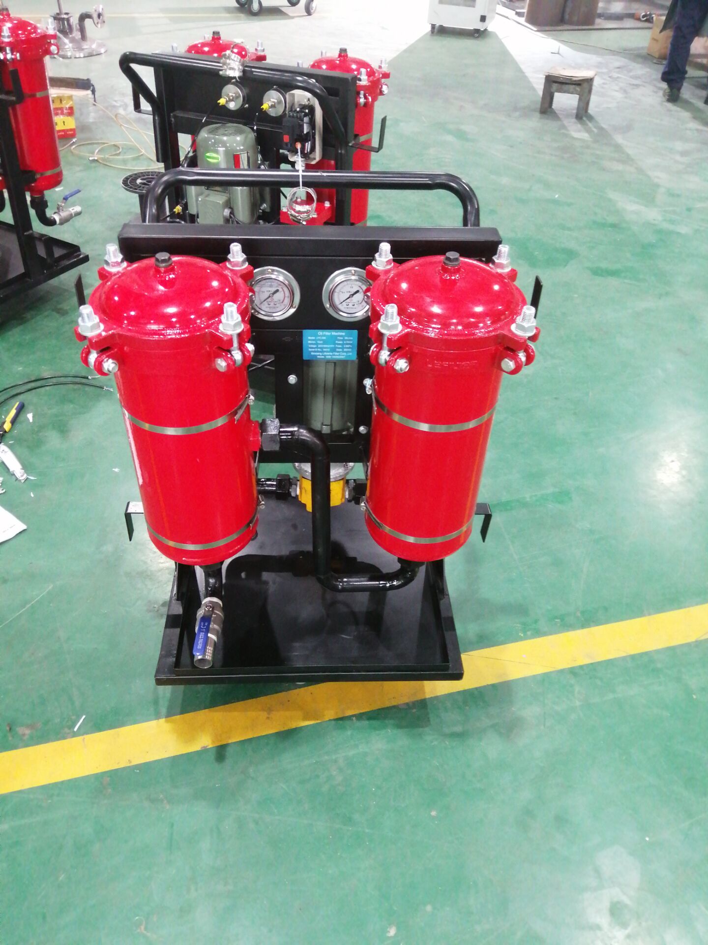 Portable oil purifier manufacture hydraulic oil recycling ma