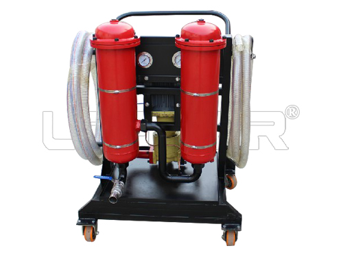 25LPM car engine oil recylce oil filter machine unit