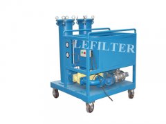 GLYC-40 filter vehicle for high viscosity hydraulic oil