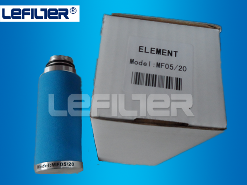 Long life expectancy Germany Ultrafilter compressed inline filter MF05/20