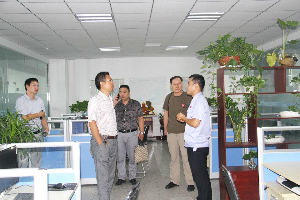 Leaders visit our company