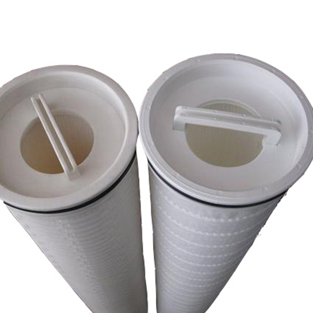High flow  pleated water filter cartridge
