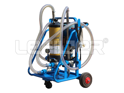 pall oil filter cart